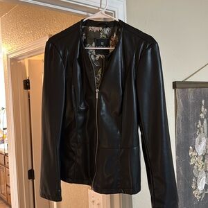 Leather jacket